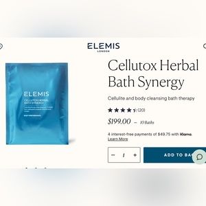Cellutox Herbal Bath Synergy